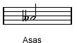 Asas - A mit Doppel-b Asas - A mit Doppel-b