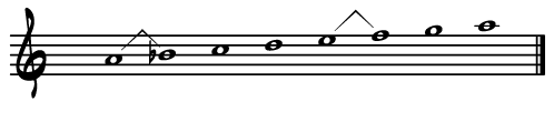 A phrygisch A phrygisch
