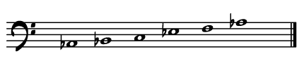 As-Dur Pentatonik As-Dur Pentatonik