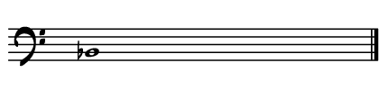 B-Moll Pentatonik B-Moll Pentatonik