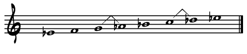 Es mixolydisch Es mixolydisch