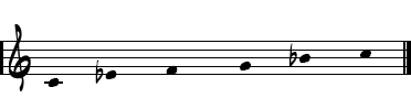 Die Moll-Pentatonik Die Moll-Pentatonik